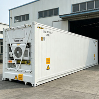 Contenedor Refrigerado de 40 Pies, Panel Sándwich de PU, Cámara Frigorífica, Almacenamiento Refrigerado con Compresor Copeland, Ahorro de Energía, CE