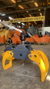 Máy xúc thủy lực gỗ vật lộn xoay vật lộn log vật lộn lấy - Product Image 6