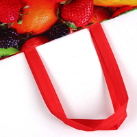 Sac de courses réutilisable en non-tissé avec logo