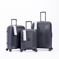 Valise à roulettes durable, grande capacité, légère, de luxe, extensible, antivol, résistante à l'eau