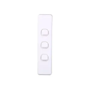 YOUU good quality Australian standard 3 Gang architrave wall switches SAA