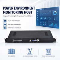 Sistema de Monitoreo Ambiental para Centros de Datos: Temperatura, Humedad, Detección de Fugas de Agua, Alarma Luminosa, Modbus TCP, SNMP, Web, Metálico