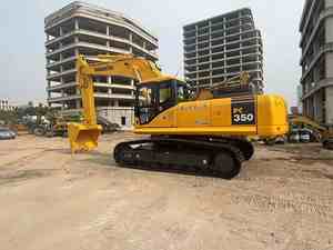 Excavatrice Komatsu PC350 PC350-7 PC350-8 d'occasion de 35 tonnes, moteur Komatsu d'origine, excavatrices d'occasion PC350 - Product Image 5