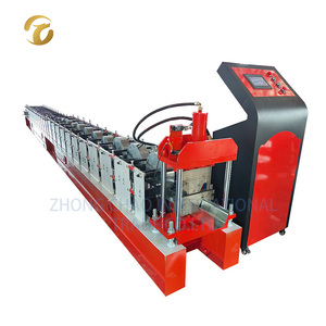 Machine de formage de tuyaux de descente d'eau à <span class=keywords><strong>prix</strong></span> d'usine, machine de formage de tuyaux de descente d'eau ronds en métal - Product Image 1