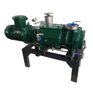 7.5kw oil free dry screw vacuum pump variable frequency motor for pharmaceutical industry