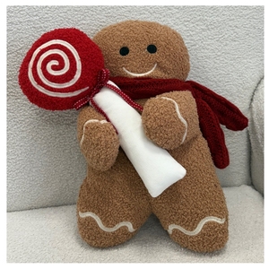 Coussin de Noël personnalisé en forme de <span class=keywords><strong>maison</strong></span> en pain d'épices saisonnier - Product Image 5