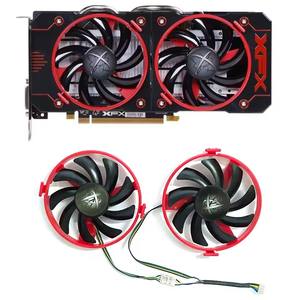 Ventilador de refrigeración para gráficos XFX AMD Radeon <span class=keywords><strong>RX</strong></span> <span class=keywords><strong>460</strong></span>, FDC10U12S9-C, 4 pines, XFX <span class=keywords><strong>RX</strong></span> <span class=keywords><strong>460</strong></span> GPU - Product Image 1