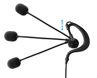 Microphone professionnel de haute qualité, son clair, très vendu sur la plateforme, parfait pour la communication, écouteurs