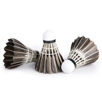 Offre Spéciale professionnel Badminton Volant haut grade volants d'oie pour tournoi meilleur Durable Navette