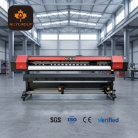 Imprimante à encre éco-solvant NEWIN A1 3,2 m, 2 têtes d'impression XP600, haute vitesse, automatique, pour bannières, papier et autocollants