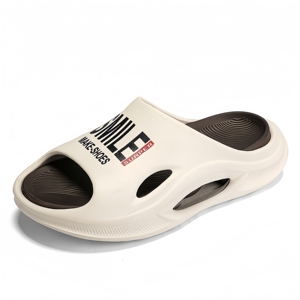 รองเท้าแตะผู้ชายนุ่มพิเศษพร้อมดีไซน์สลักรองเท้าชายหาดกลางแจ้งของผู้ชายรองเท้าแตะกันลื่นสำหรับนักเรียนรองเท้าแตะ - Product Image 6