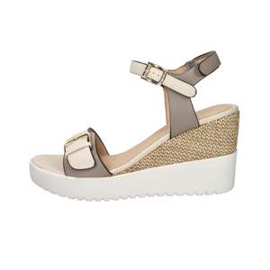 Sandales compensées Stonefly pour femme, couleur taupe, talon de 9 cm, taille 37, style plateforme - Product Image 1