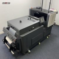 Impresora de impresión de camisetas con máquina de polvo DTF, dispositivo de impresión de dos cabezales i3200 A1 A2 A3 DTF 60 45 30 cm