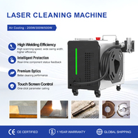 Limpiador Láser de Fibra Portátil de 6000W para Eliminar Óxido, Pintura y Aceite, 10,500 mm de Ancho, Raycus, IPG, JPT Opcional