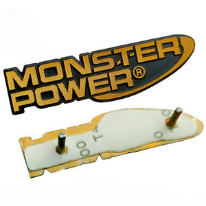 Placas de Identificación Personalizadas de Aleación de Aluminio Fundido a Presión, Grabado en Relieve, Anodizado, Serigrafía, Insignias Musicales Autoadhesivas - Product Image 5