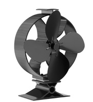 Ventilateur d'extraction silencieux Ecofan à 4 pales pour poêle à bois et à granulés, alimenté par la chaleur du foyer, pour usage intérieur en hiver