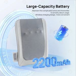 Masajeador de espalda completo recargable para caminar, rodillo de amasado 4D, asiento Lumbar de calefacción, cojín de masaje ultrafino - Product Image 3