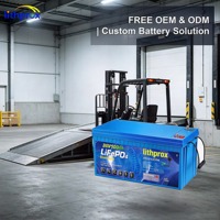 Batterie de chariot élévateur logistique 36V 100AH, cellule de batterie LiFePO4, résistante aux vibrations, pour transpalette électrique, service CE RoHS FCC OEM ODM