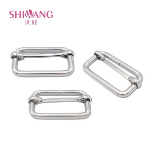 Fivelas de Metal Ajustáveis 4*35*16mm com Baixo MOQ, Anel Quadrado Durável com Revestimento Sem Níquel para Cintos, Bolsas, Alças e Acessórios DIY para Vestuário - Product Image 1