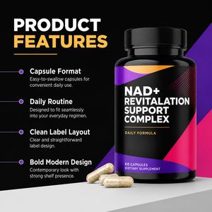 Offre Spéciale : Capsules 60 unités de Resvératrol, Berbérine, Fisetine, Quercétine et NAD+ – Extrait 100% Pur d'Herbes Naturelles pour le Soutien Antioxydant et la Beauté - Product Image 3