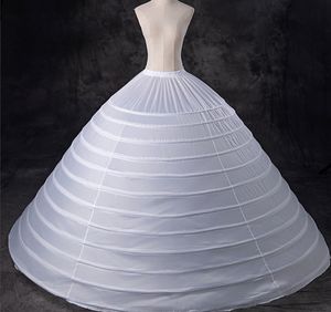 Blanc nouveau 12 anneau en acier sous-jupe <span class=keywords><strong>grande</strong></span> <span class=keywords><strong>taille</strong></span> jupe gonflée <span class=keywords><strong>robe</strong></span> <span class=keywords><strong>de</strong></span> <span class=keywords><strong>mariée</strong></span> jupons sous-jupe pour accessoires <span class=keywords><strong>de</strong></span> mariage - Product Image 5