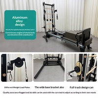 Pilates Reformer avec NOUVELLE Mise à Niveau 2026, Tour Multifonctionnelle, Lit de Remodelage Corporel, en Alliage d'Aluminium Commercial, pour la Beauté