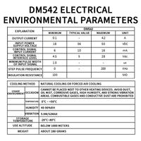 Kit Driver Motor Stepper Digital DSP DM542 57 Step untuk Set Motor Stepper Nema 23