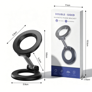 Soporte Magnético para <span class=keywords><strong>Teléfono</strong></span>, Precio de Fábrica, Aleación de Zinc, Plegable, para Accesorios, Venta al Por Mayor, 150 Piezas/Caja - Product Image 1