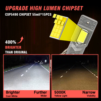 Bombilla LED para Faros Delanteros CGD D2SR, Conexión Directa, 45W, 6500K, Reemplazo de Xenón HID D2S D2R, Actualización de Iluminación Automotriz, Bombilla Original