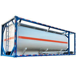 Conteneur liquide chimique de réservoir de transport 20ft 30ft 40 ft réservoir adapté aux besoins du client - Product Image 3