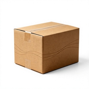 Caja Rectangular <span class=keywords><strong>de</strong></span> Cartón Corrugado, Cajas <span class=keywords><strong>de</strong></span> Embalaje Universales para Logística Express <span class=keywords><strong>de</strong></span> Comercio Electrónico, para Almacenamiento y Rotación <span class=keywords><strong>de</strong></span> Mercancías - Product Image 1
