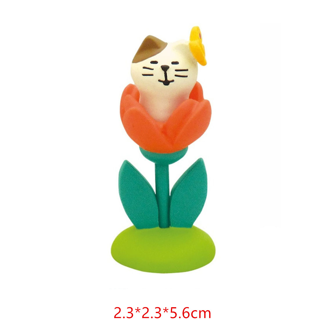 Mariposa, Gato, Flor