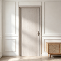 QI TAI Y2632 Ultimate Oak No. Puerta Exterior para Dormitorio 3-1, Madera Sólida, Diseño Minimalista, Aislamiento Acústico, Puerta Oculta, 3 Años de Garantía