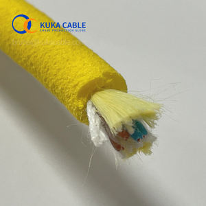 Câble d'alimentation 2x2x26AWG pour drones sous-marins, multi-conducteurs, Rov, gaine en PUR jaune, gaine en polyuréthane personnalisée - Product Image 1