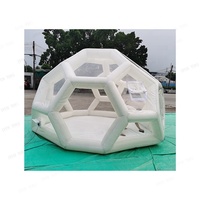 Dôme de bar à bulles gonflable en PVC transparent avec taille personnalisable pour la décoration de Noël et la publicité