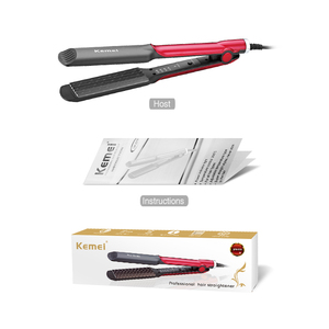 Kemei Factory Direct Home Km-533 Multifunction Affordable Prices <strong>Ceramic</strong> <strong>Hair</strong> <strong>Straightener</strong> Professional - Product Image 4