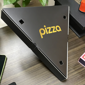 Scatola Triangolare <span class=keywords><strong>per</strong></span> Pizza in Carta Ondulata Personalizzata all'Ingrosso <span class=keywords><strong>per</strong></span> Asporto - Product Image 3