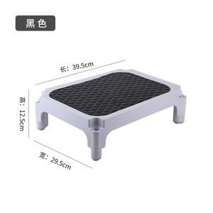 Stainless steel footstool for hospital operating rooms, stackable <b>step</b> footstool, thickened, non-slip, double-layered mat - Product Image 4