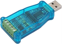 Convertidor USB a RS485 RS422 con Chip FTDI FT232, Conductor de Cobre Puro, Compatible con Windows 10/8/7 XP, Mac OS X, IOS
