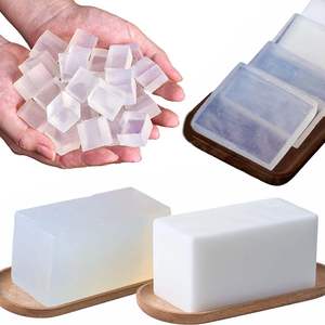 Productos orgánicos sin aceite de palma, hidratantes, hechos a mano, set de regalo, productos base para hacer jabón, suministros para jabón de derretir y verter para proyectos de bricolaje. - Product Image 6