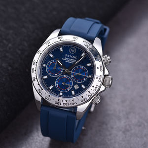 Bracelets de montre à dégagement rapide en caoutchouc Juelong 18mm 20mm 22mm 24mm Ridge FKM - Product Image 4