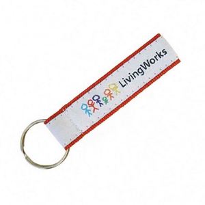 Hot Sales Custom Print Logo <b>Polyester</b> Wrist Key Chain Strap Short Keychain <b>Lanyard</b> - Product Image 5