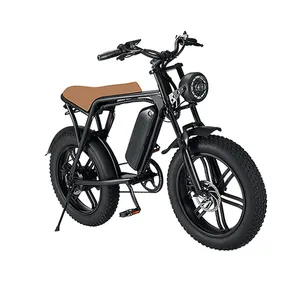 Sepeda Listrik Mid Drive Sport 750W, Sepeda Kota dengan Motor Brushless