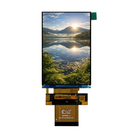 Écran LCD personnalisé de 3,5 pouces, résolution 320x480, module d'affichage TFT LCD à vision panoramique, 350 nits, interface MPU/MIPI/SPI, écran TFT
