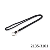 Lanière en polypropylène côtelée unie, durable, avec clip Bull DOG, pour la rentrée scolaire, plusieurs couleurs, en stock, vente en gros OEM économique