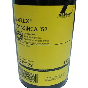 Kluber原装新的高秩Isoflex Topas NCA52 1KG密封油SMT润滑脂适用于许多工业机器