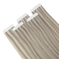 Top qualité Double dessiné vierge plus de 45 couleurs différentes russe cuticule Balayage bande Extensions de cheveux