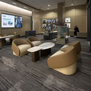 Chaise de serveur en cuir de style moderne pour les espaces publics, pour la réception <span class=keywords><strong>d</strong></span>'<span class=keywords><strong>entreprise</strong></span> et les halls <span class=keywords><strong>d</strong></span>'hôtel, canapé - Product Image 4