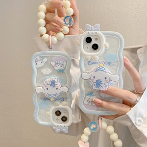 เคสโทรศัพท์ลายการ์ตูนน่ารักสำหรับลูกสุนัขพร้อมสร้อยข้อมือเคสโทรศัพท์ TPU <span class=keywords><strong>iPhone</strong></span> 16 15 14 13 <span class=keywords><strong>12</strong></span> 11 X <span class=keywords><strong>PRO</strong></span> MAX - Product Image 2
