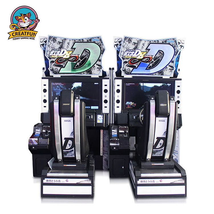 Новая комнатная видеомашина, гоночная аркадная машина, монетные видеоигры